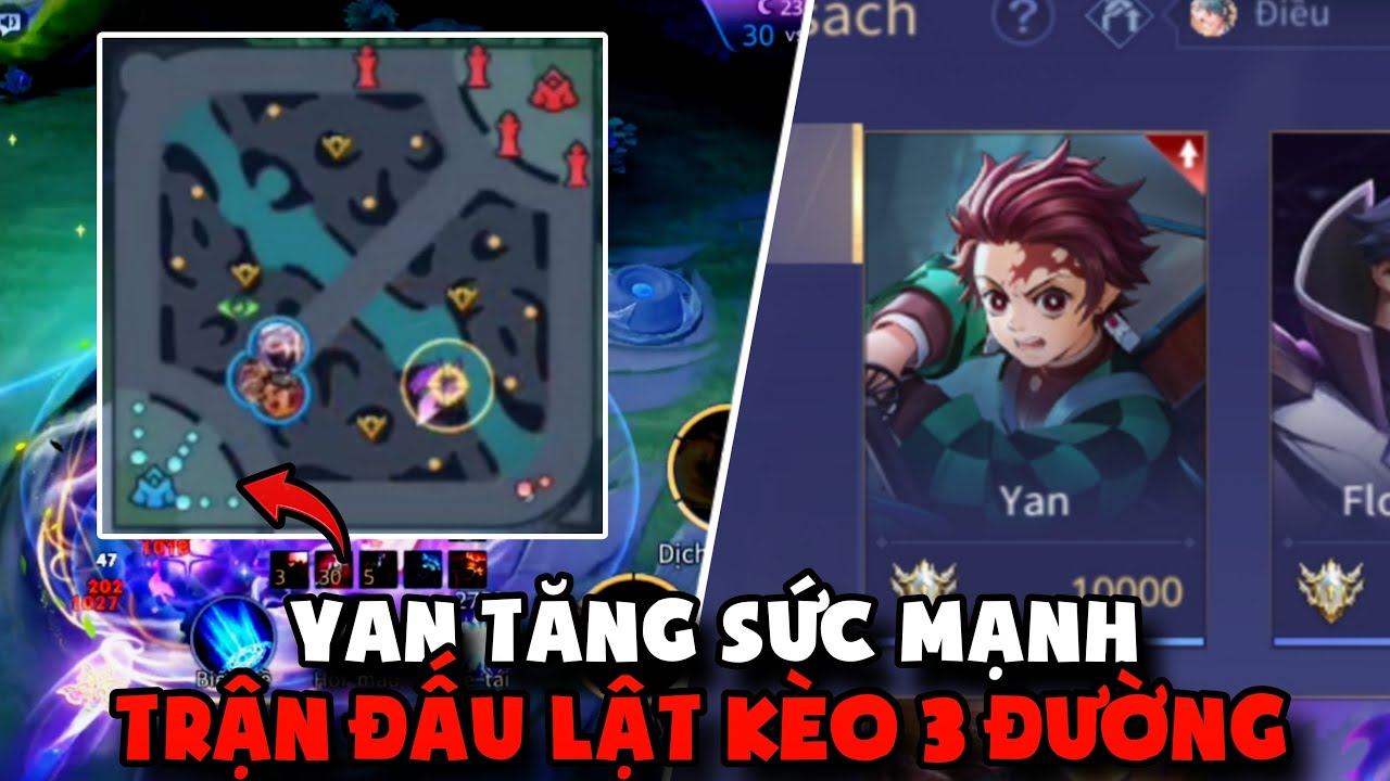 YAN CHÍNH THỨC ĐƯỢC TĂNG SỨC MẠNH - Trận Đấu LẬT KÈO 3 ĐƯỜNG CỰC CĂNG