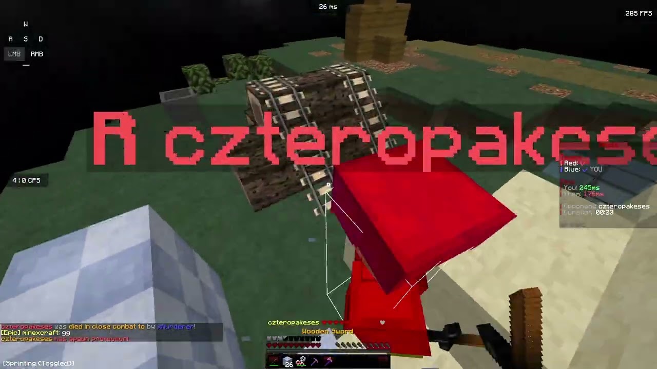 Getting #1 on bedfight leaderboard #bedwars #bedfight 