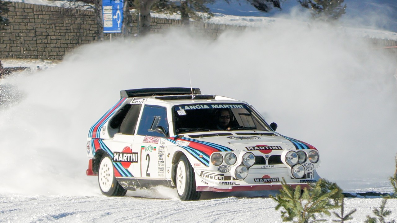 1986 Lancia Delta S4 Martini going sideways! - The ICE 2026