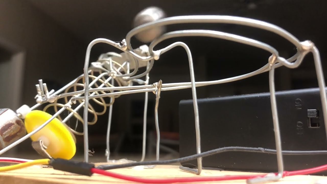 I built a motorized mini marble sculpture!
