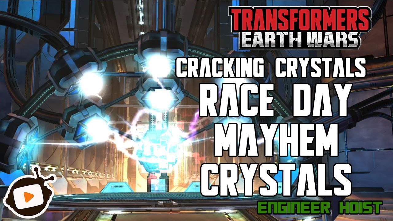 Transformers: Earth Wars - Crystal Cracking - Race Day Mayhem
