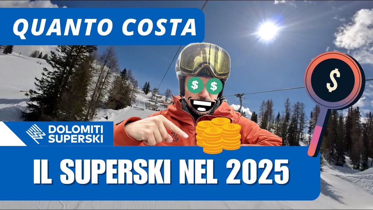 ⛷️ Prezzi Superski Dolomiti 2025: Cosa Cambia e Cosa Devi Sapere!