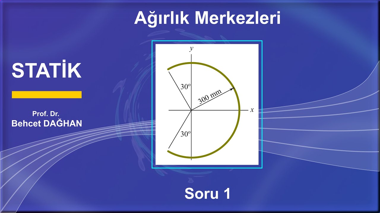 Kütle Merkezleri • S1 • STATİK