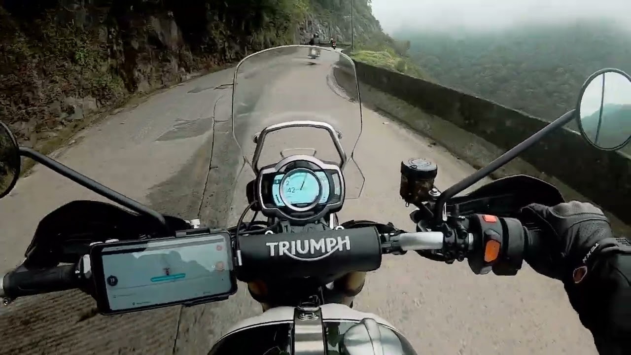Subida da Serra do Rio do Rastro 2022 Scrambler 1200 XE