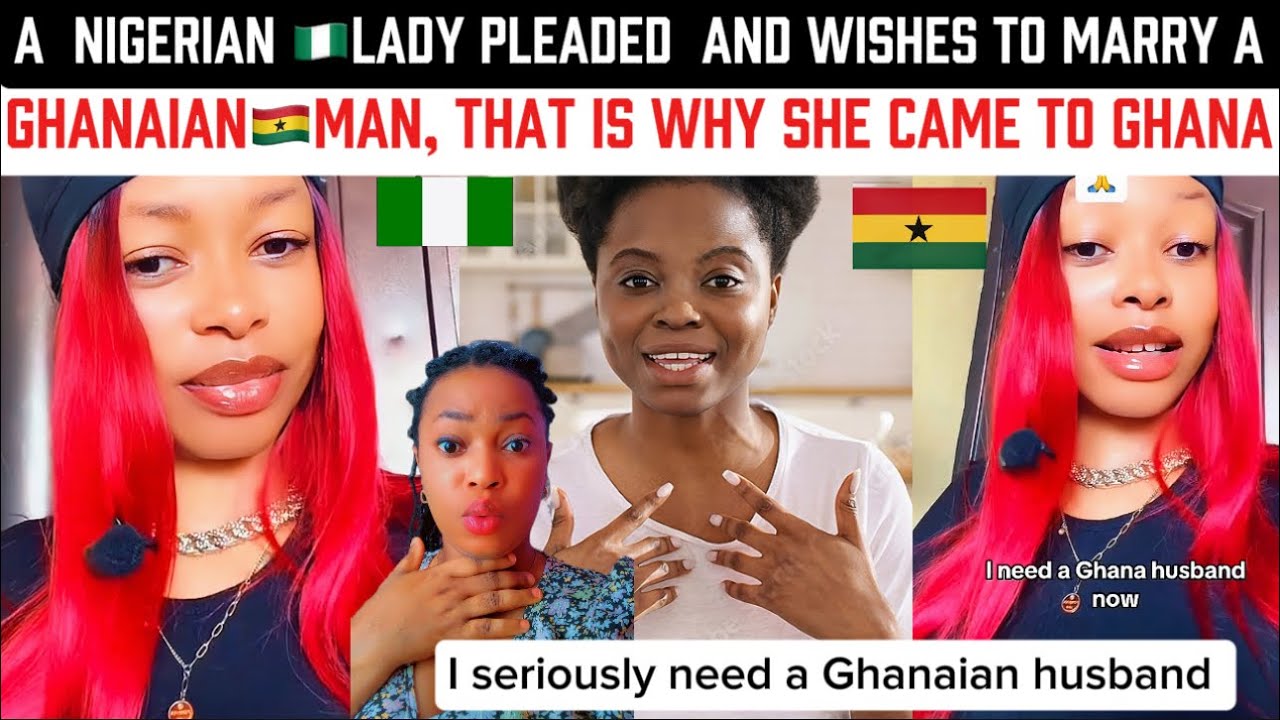 A Nigerian lady Pleaded And wished To Marry A Ghanaian Man, That’s Why She came to Ghana 🇬🇭🇳🇬
