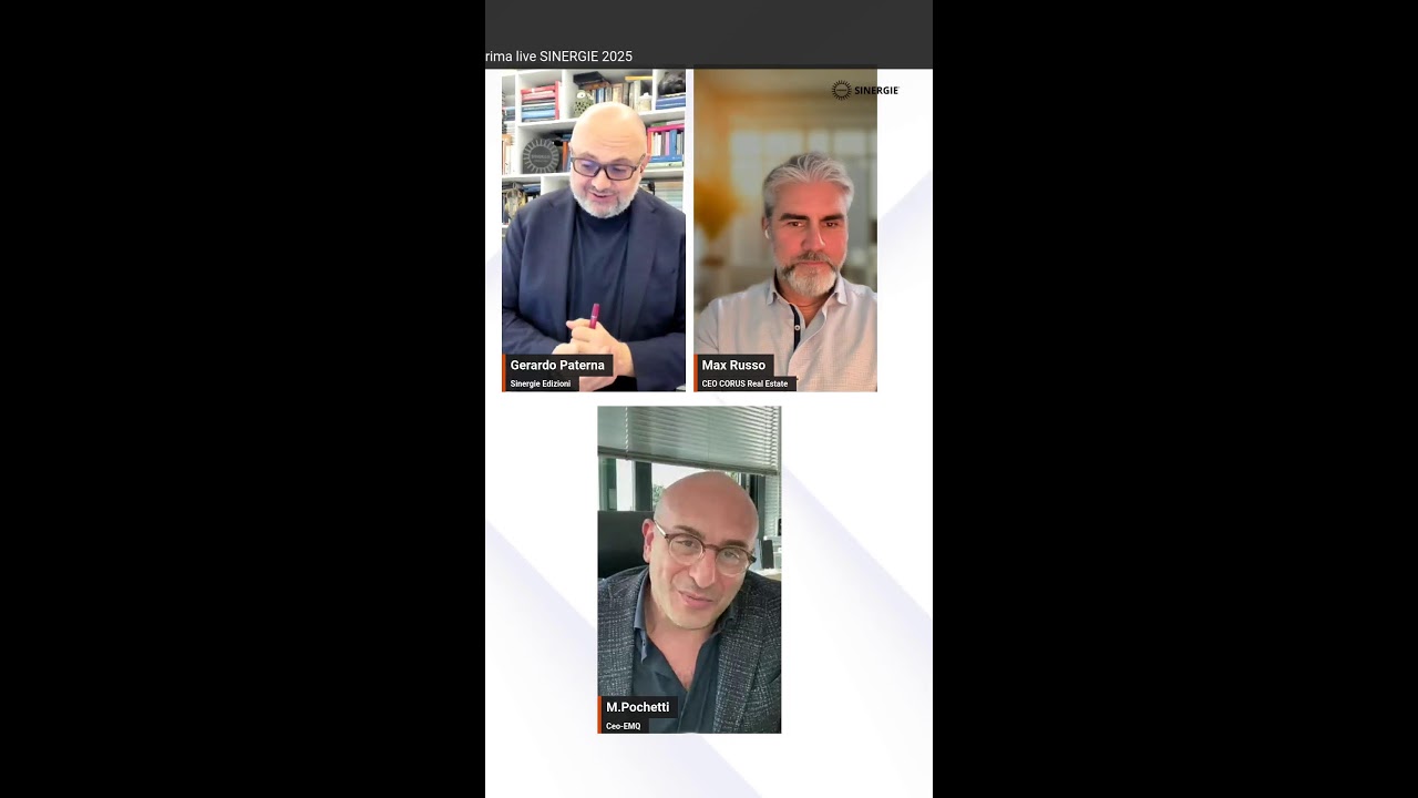Anteprima live SINERGIE 2025 📱