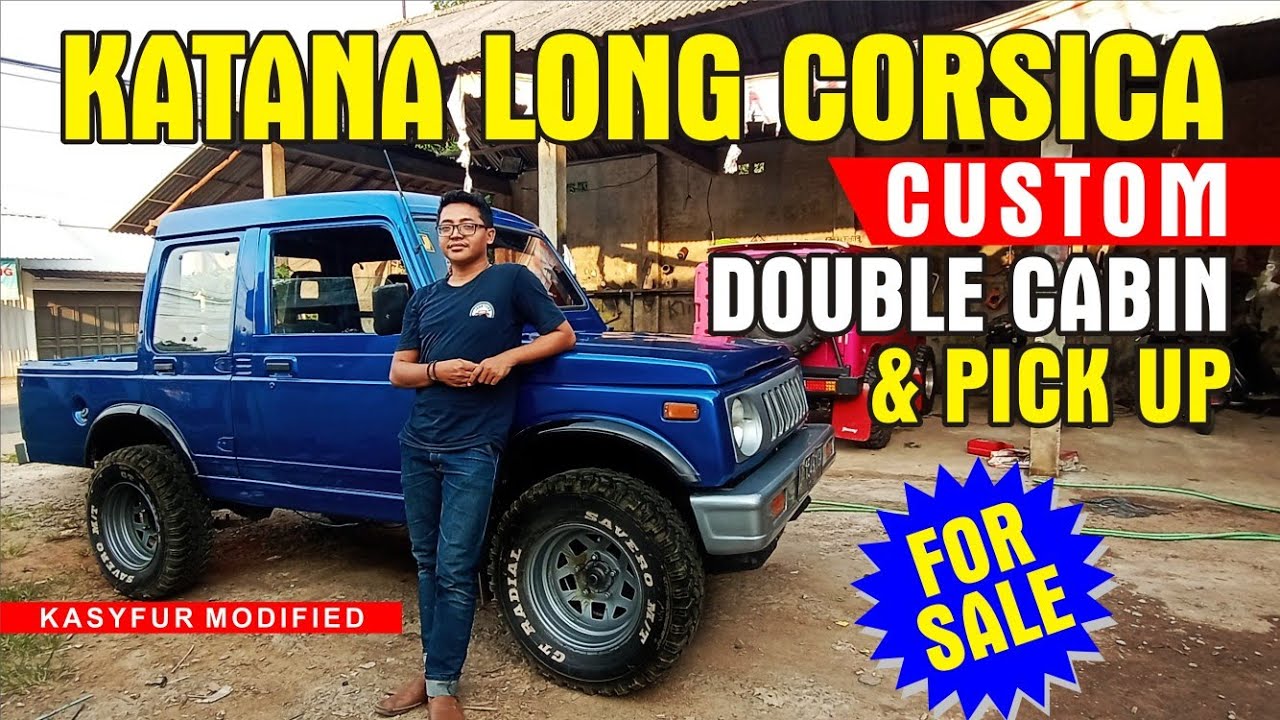 Katana Langka Di Bikin Langka Lagi Guys | Custom Double Cabin dan Pickup