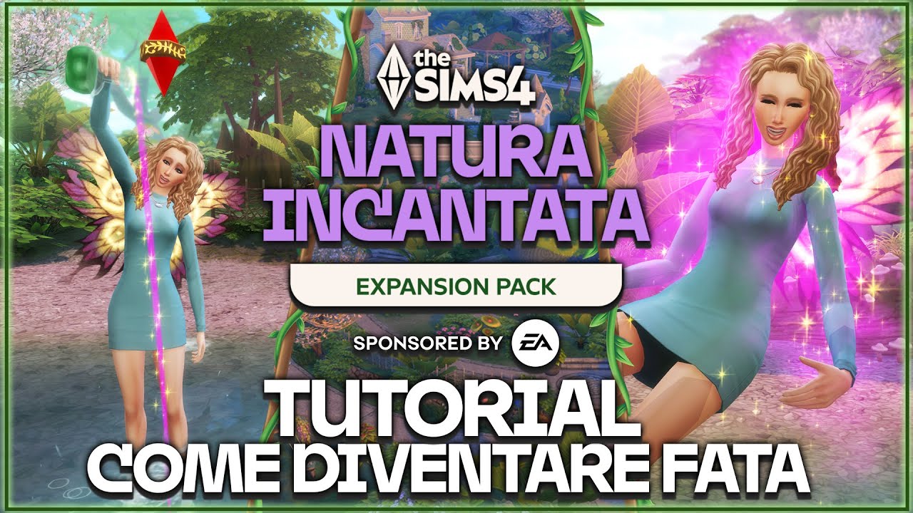 COME diventare FATA e PERDERE i POTERI su  The Sims 4 NATURA INCANTATA