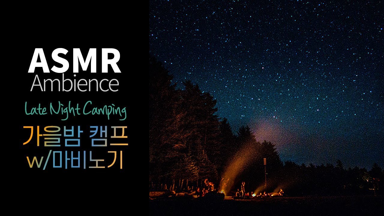 오늘은 여기서 자요, 판타지 세상에서🌙마비노기 ASMR /자기전에 듣는 판타지 asmr, 모닥불, 어릴적 할머니가 들려주신 옛 전설