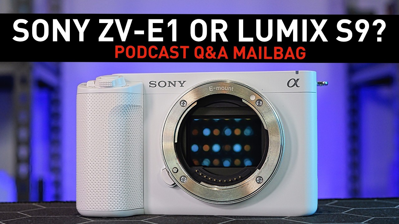 Sony ZV-E1 против Lumix S9: что лучше для создателей контента в 2026 году? #подкаст
