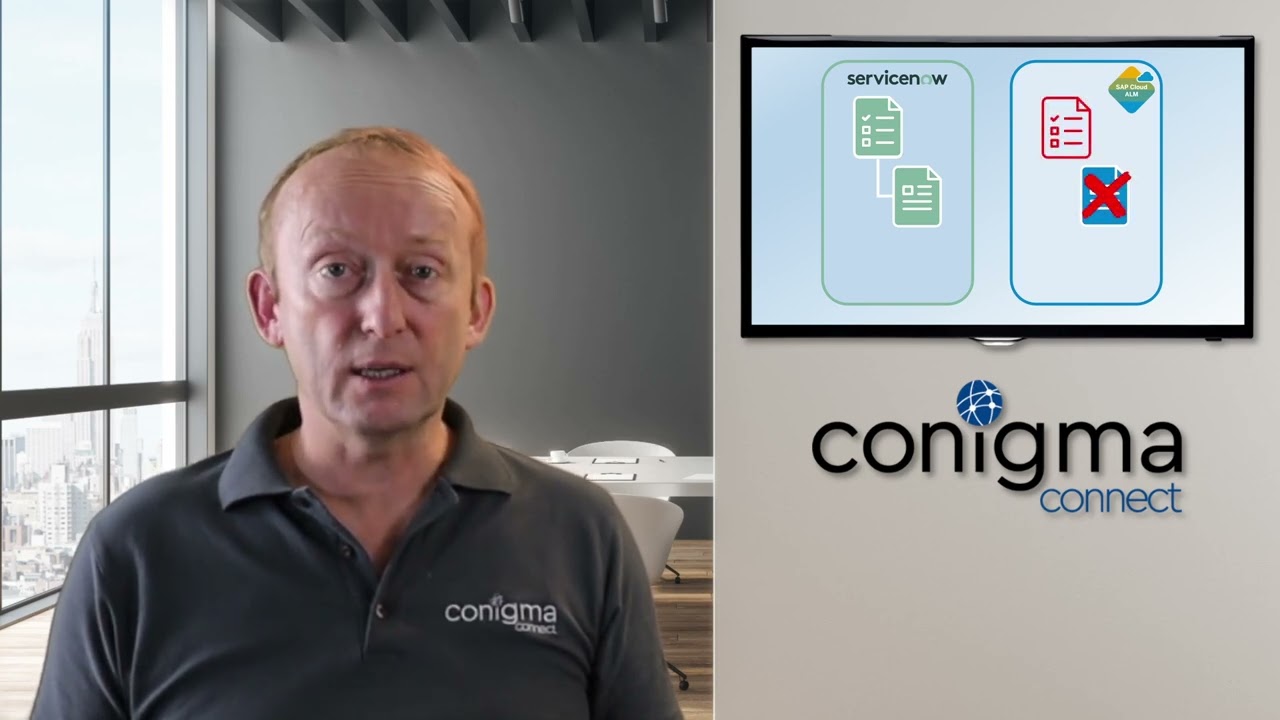 Concept of SAP Cloud ALM - ServiceNow Integration