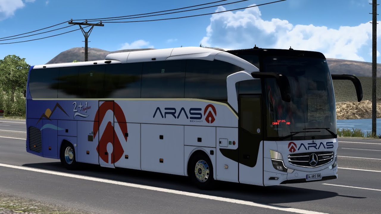 IĞDIR - ERZURUM YOLU ARAS SEYEHAT l ETS2 1.57 ( GERÇEKÇİ SÜRÜŞ )