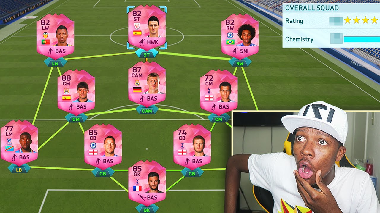 FIFA 16 - FULL PINK TEAM !!!