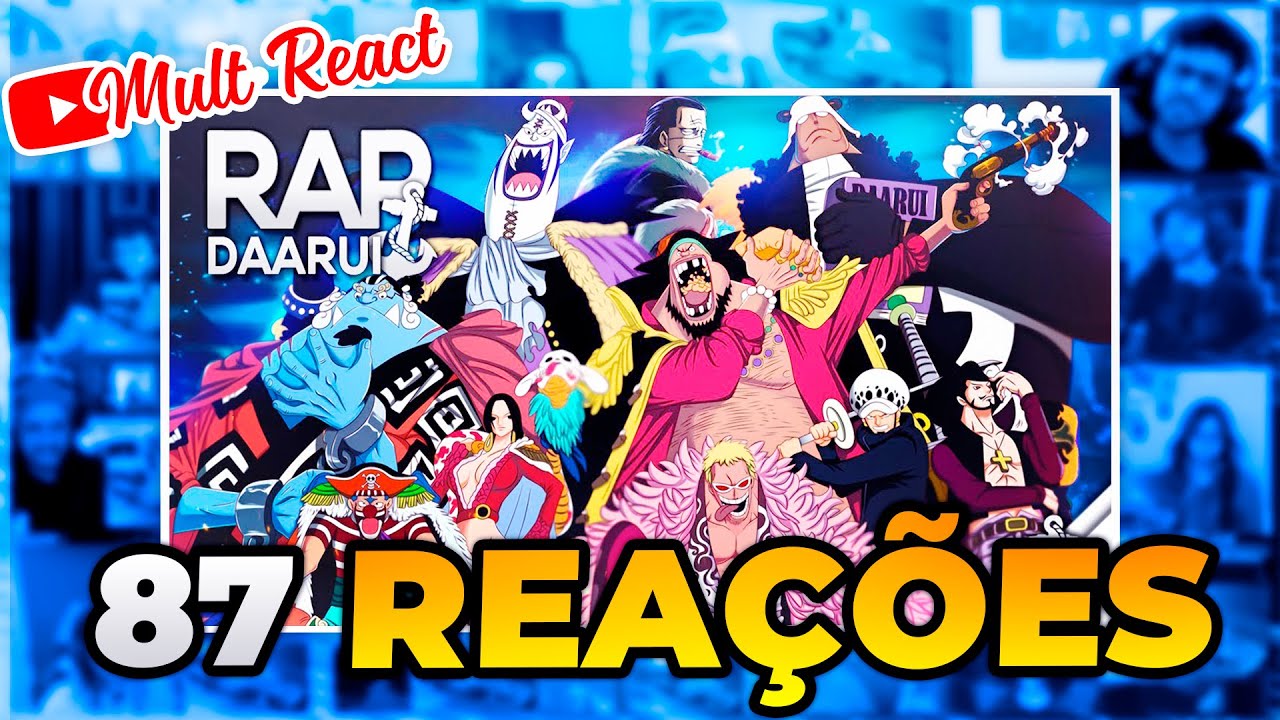 Mult React - Shichibukais (One Piece) | Daarui ft.Unionz - Animes Mult 🇧🇷