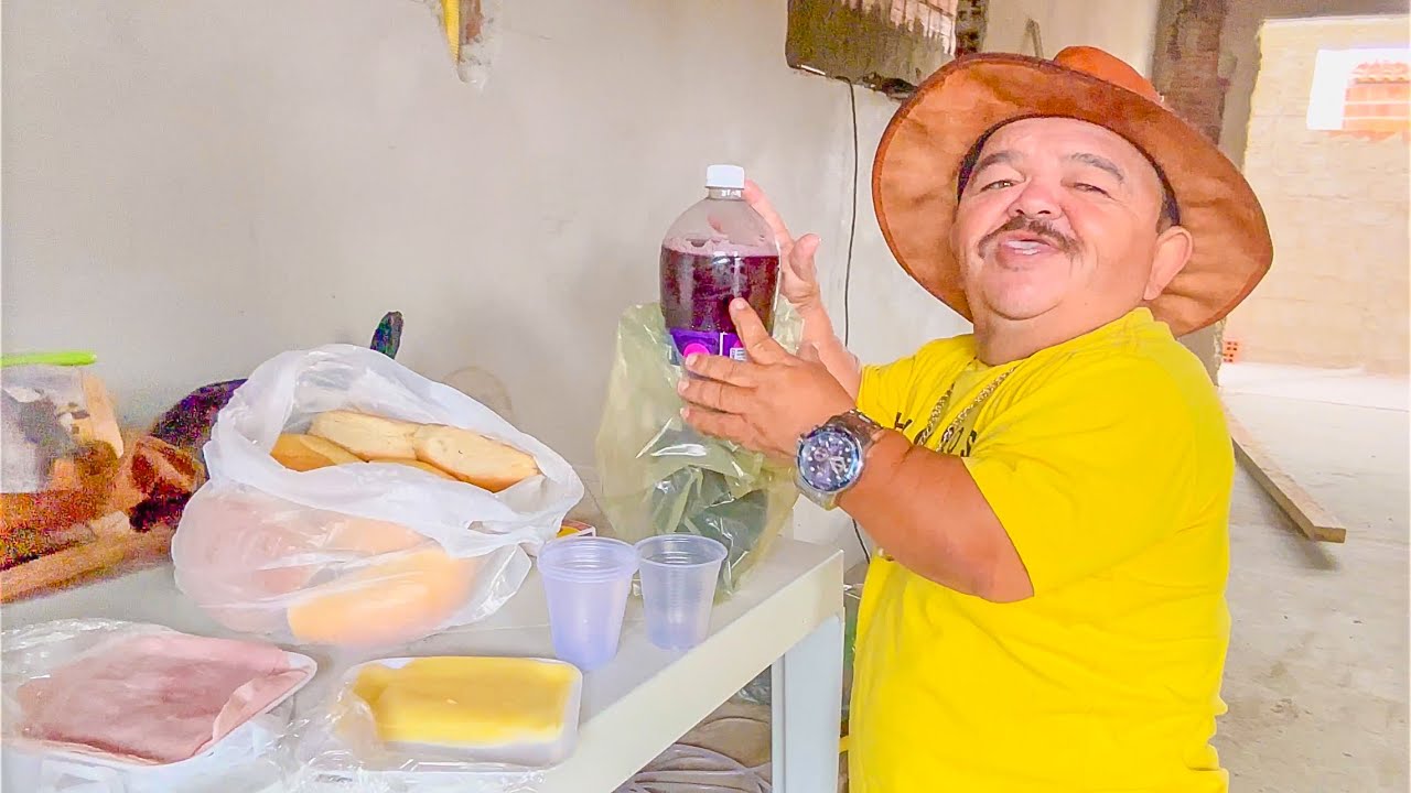 PILILIU LEVA LANCHE PARA OS PEDREIROS DE SUA OBRA | PILILIU DA RESENHA SHORTS
