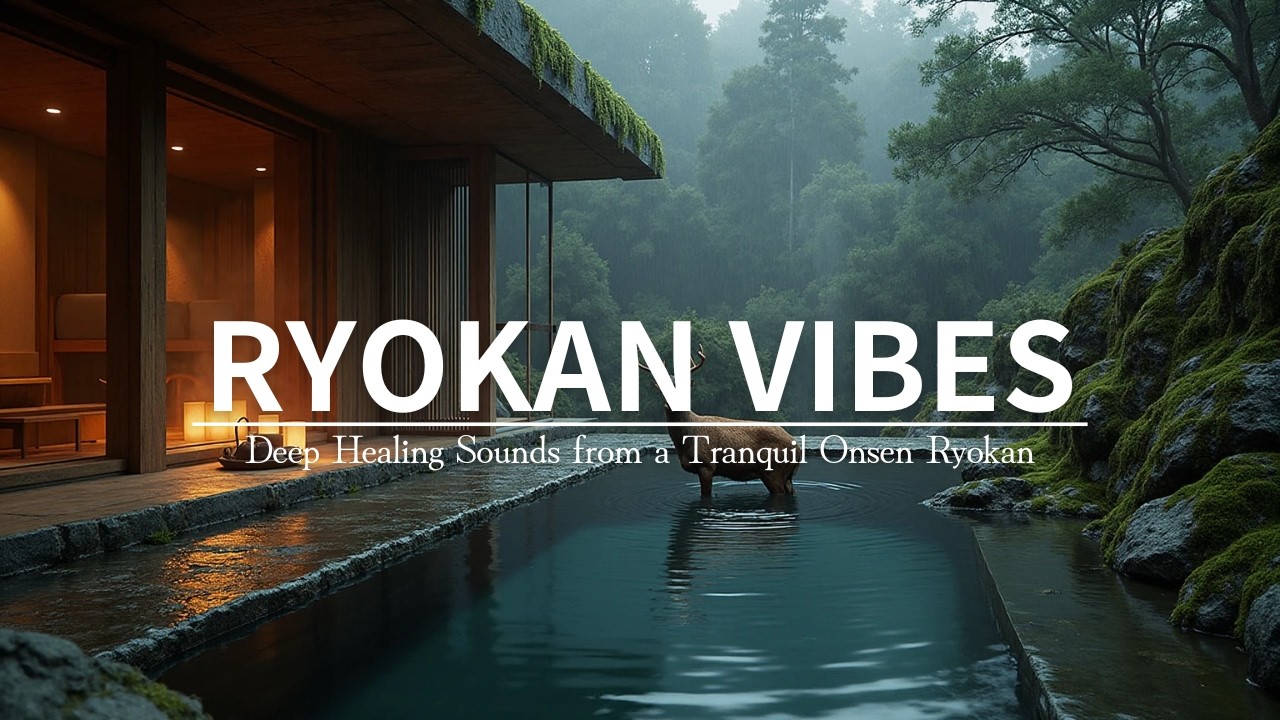 The Ultimate Healing Music from a Japanese Onsen Ryokan