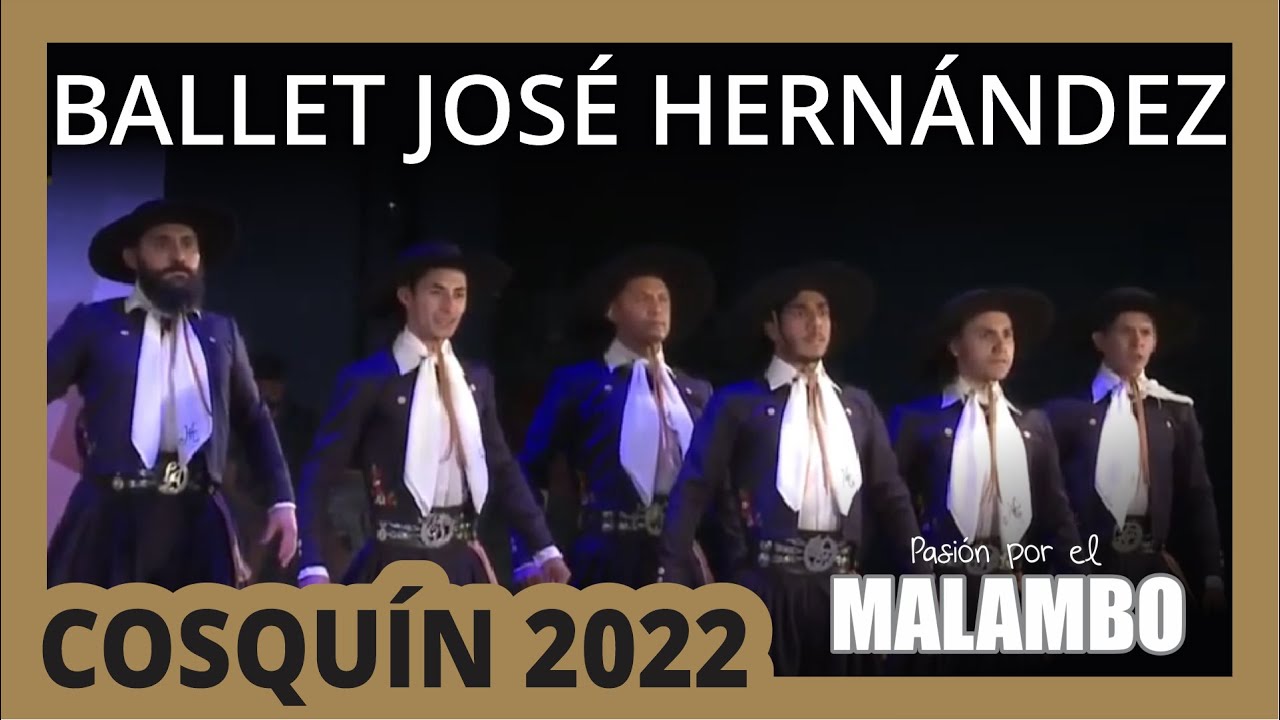 ⚡Pre Cosquín 2022 BALLET JOSÉ HERNÁNDEZ Conjunto de Malambo | Pasión por el malambo