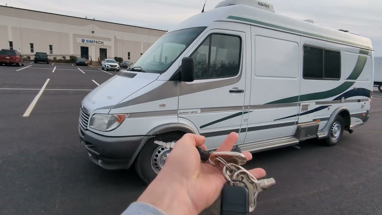 4K Review 2004 Dodge Sprinter MB Cruiser Forest River Motorhome RV Virtual Test-Drive & Walk-around