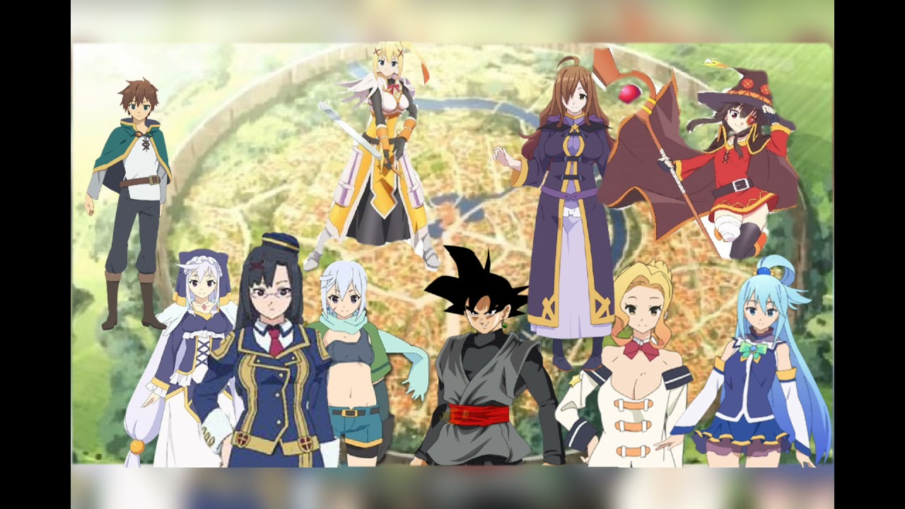 goku black en konosuba cap 1