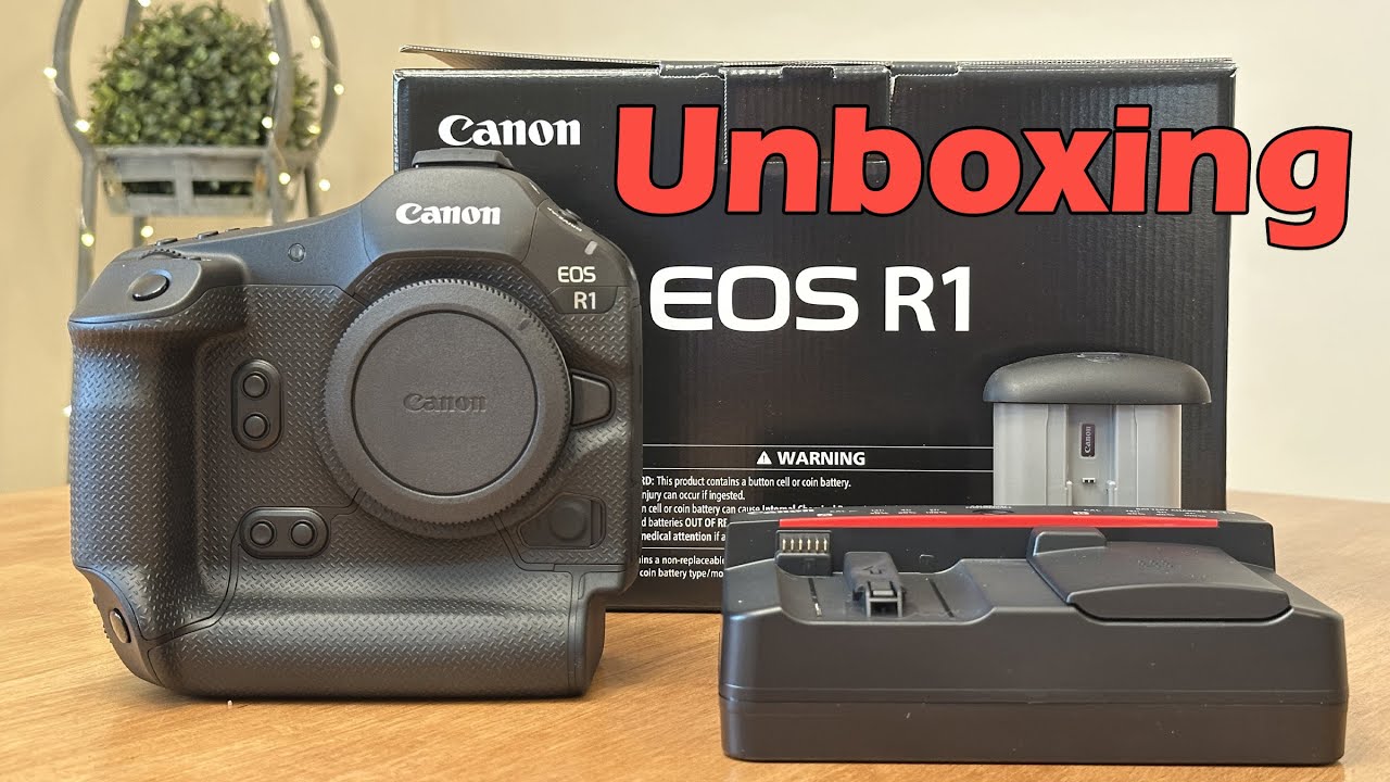 Canon EOS R1 Camera Unboxing Video