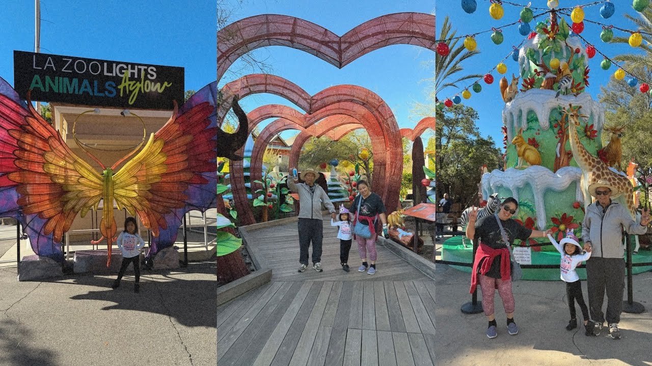 LA Zoo Adventure with Tita Mama + Papa 