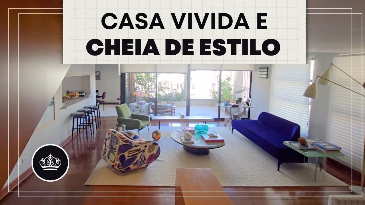 Apartamento AUTÊNTICO que une MODA, DESIGN e ARQUITETURA