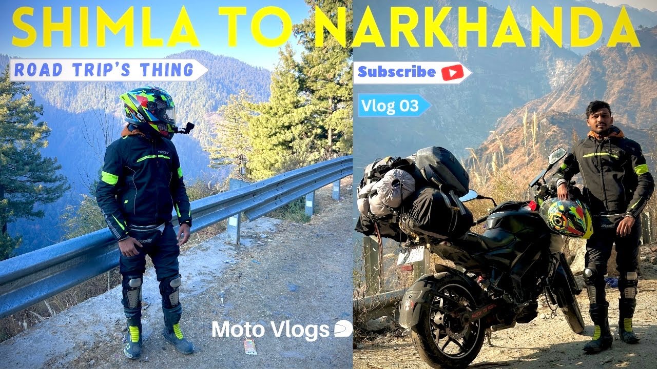 Shimla To Narkhanda Moto Vlog | Spiti Bike Ride | EP:-03