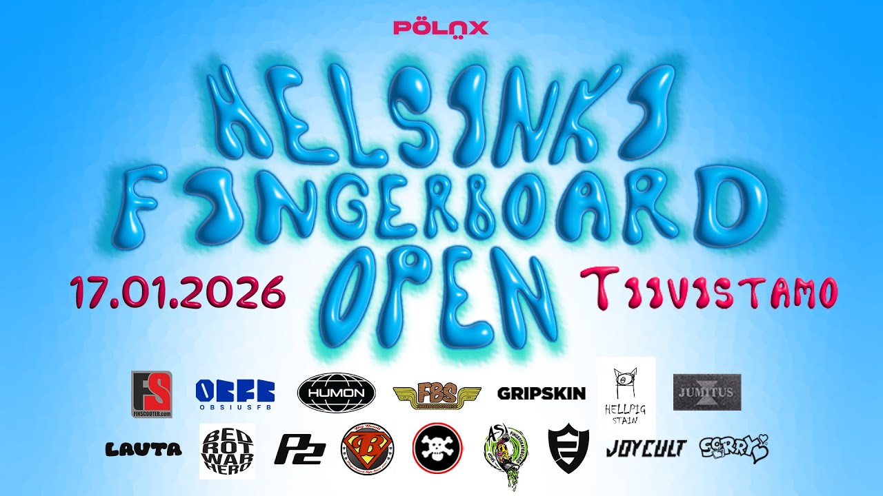 Pölüx Helsinki Fingerboard Open 2026: Final Game of Skate & Event Recap | 17.01.2026 | @Tiivistamo.