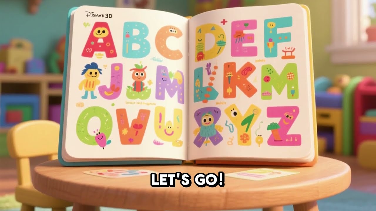ABC Song Alphabet Kids Rhyme
