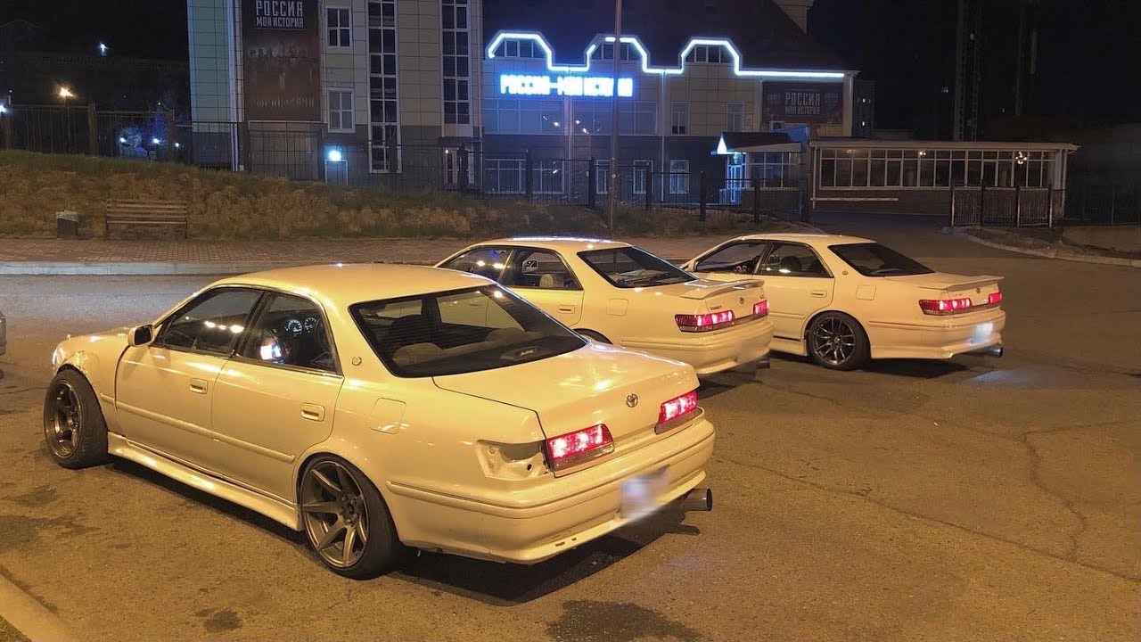 JZX ТРОЙКА В СТРИТУ! ПАРНЫЙ ДРИФТ НА КАРТОДРОМЕ. РАЗБИТЫЙ CHASER..