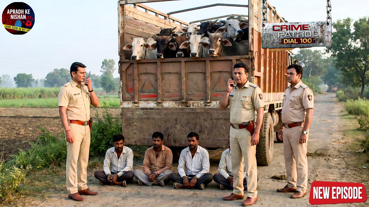 गायों से भरा ट्रक पुलिस वालो ने पकड़ा गौ तस्करों को || Crime Patrol