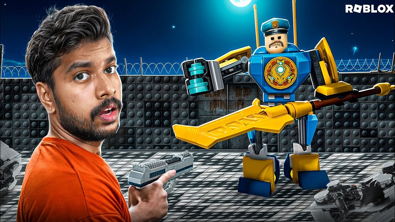 BARRY'S PRISON RUN LEGO MODE IN ROBLOX!!