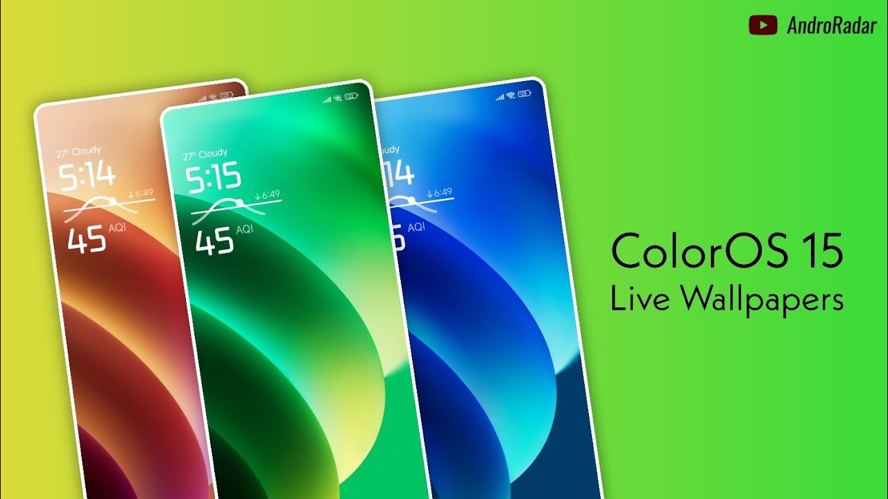 [APK Download] ColorOS 15 live wallpapers for any Android | ColorOS 15 | AndroRadar