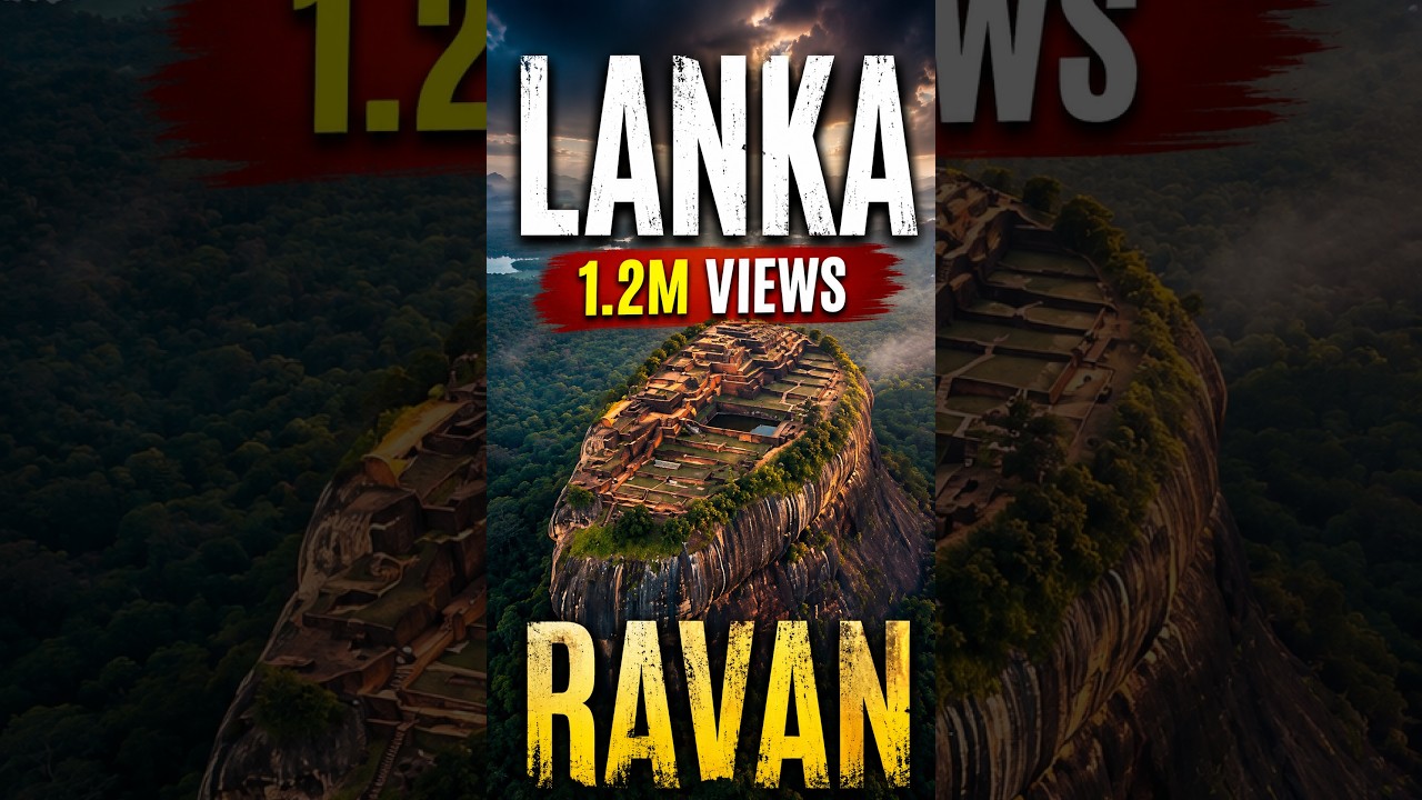 Sigiriya Kingdom, Sri Lanka! This was once Ravana's luxurious palace🏰 See what is there today!🛕