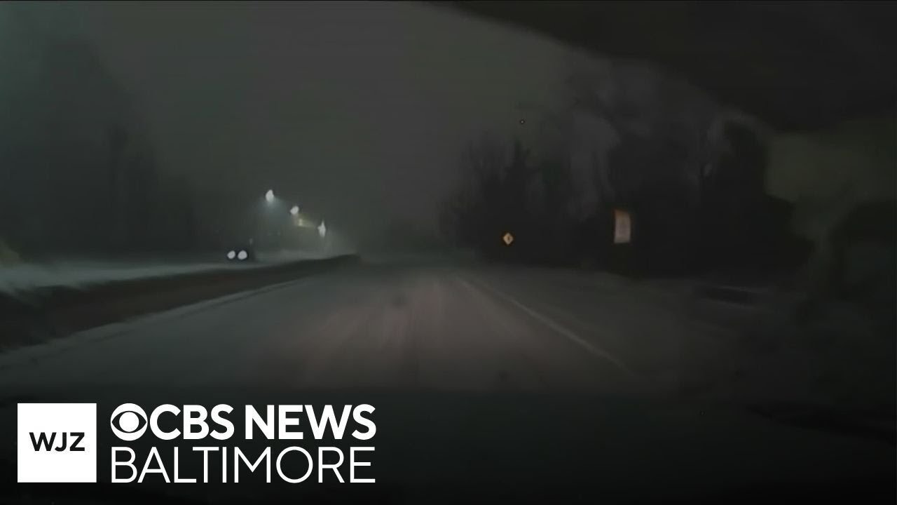 Baltimore sees messy road conditions as winter storm brings snow and ice across Maryland