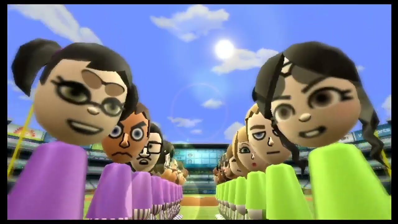 Wii Sports - Baseball: Callie VS. Vanellope