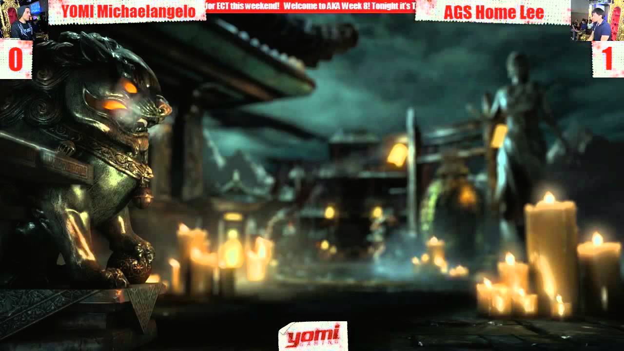 Yomi Gaming MKX Kombat Tuesday Week 8 Winner's Bracket YOMI Michaelangelo vs AGE Home Lee