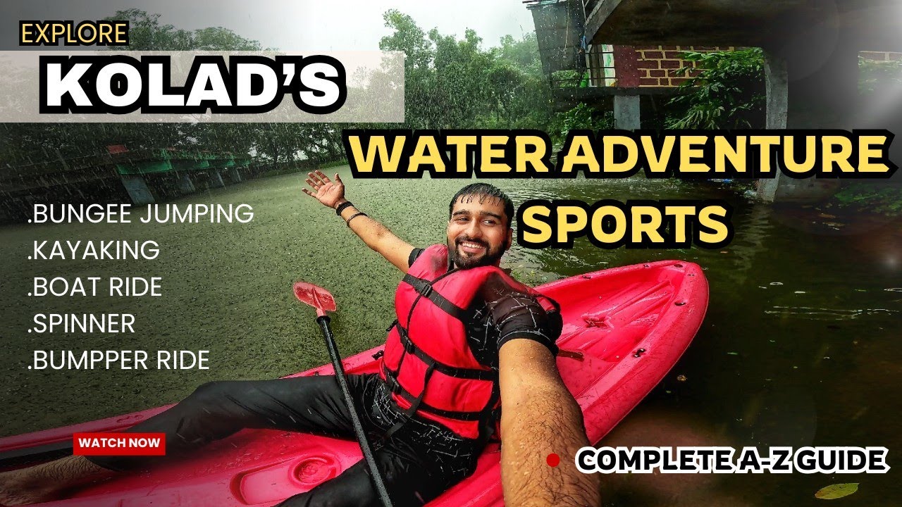 My Water Sports Experience In Kolad - WILDER WEST ADVENTURE | Why Kolad? Detailed Information#kolad