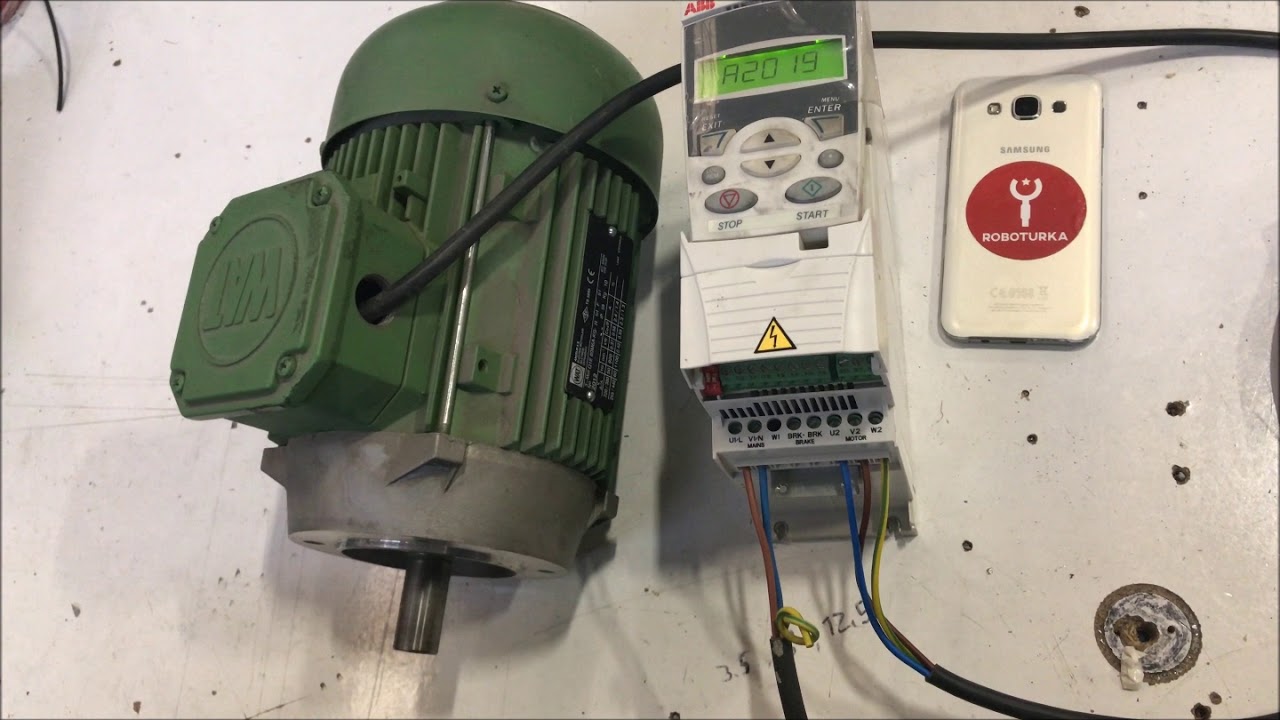 ABB ACS355 Motor Sürücüsü Nasıl Devreye Alınır ?