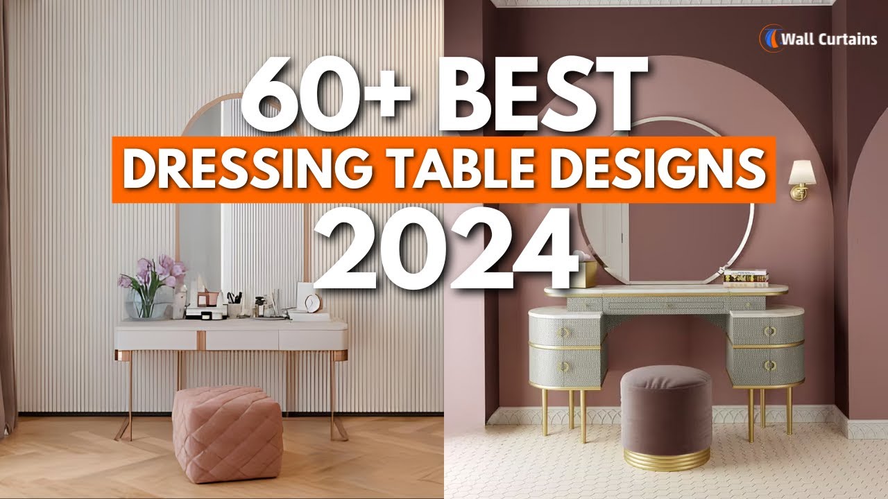 60+ Best Dressing Table Designs For 2024 | Dressing Mirror For Bedroom | Wall mounted Dressing Table
