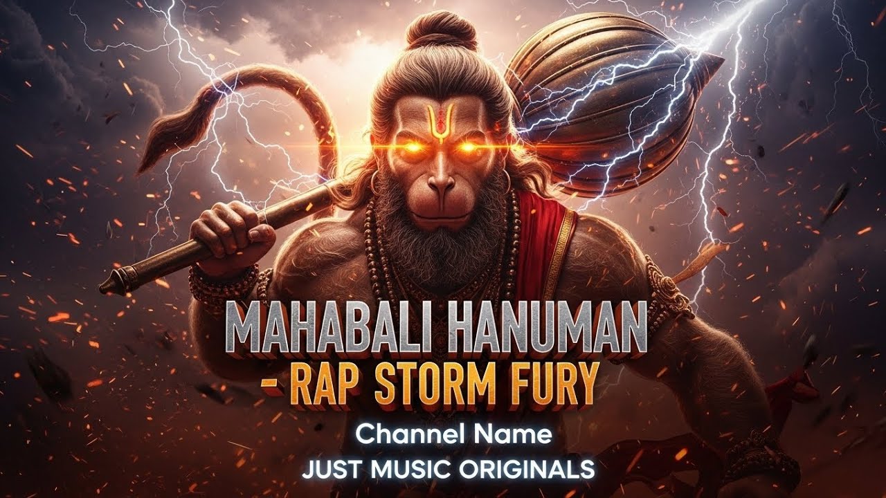 “Mahabali Hanuman – RAP STORM Fury | Divine Power Mode ⚡ | Just Music Originals