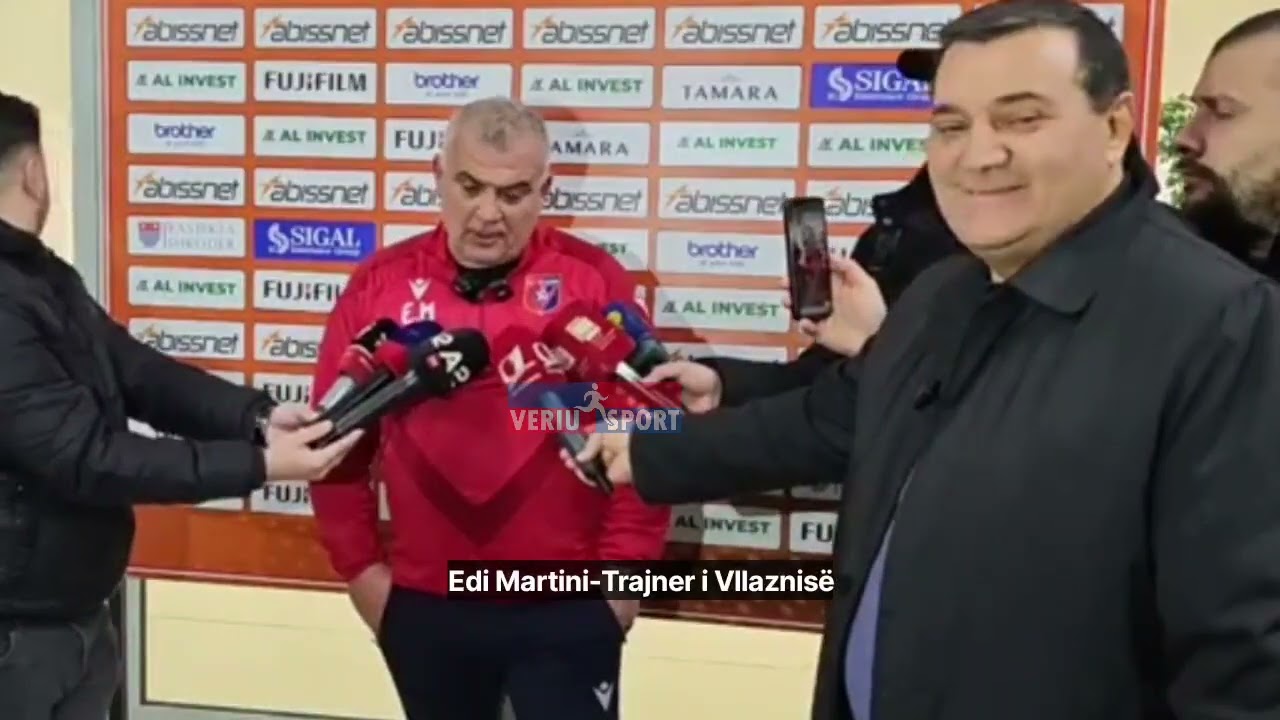 Mundi Elbasanin në shtesë, trajneri i Vllaznisë Edi Martini: Fitore karakteri, komplimente djemve!