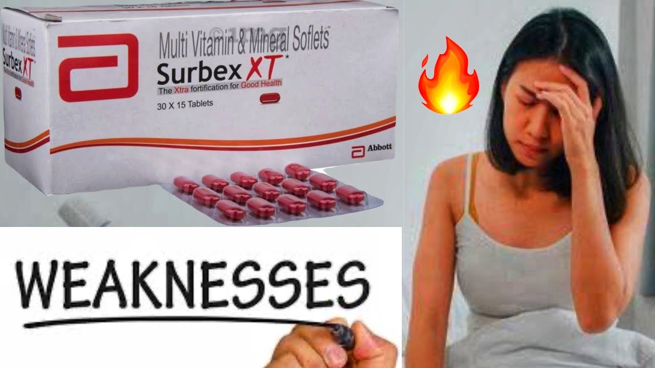 Surbex - XT Soft Gelatin Capsule Uses In Hindi | Weakness/ Brain Problem/ Multivitamin Multimineral