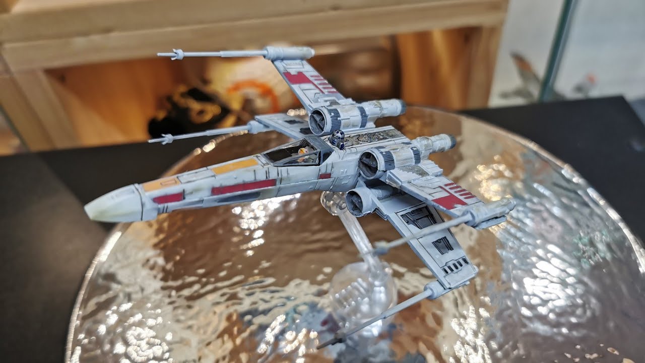 X-Wing Fighter Revell Easy Click System - BUILD VIDEO PHOTO