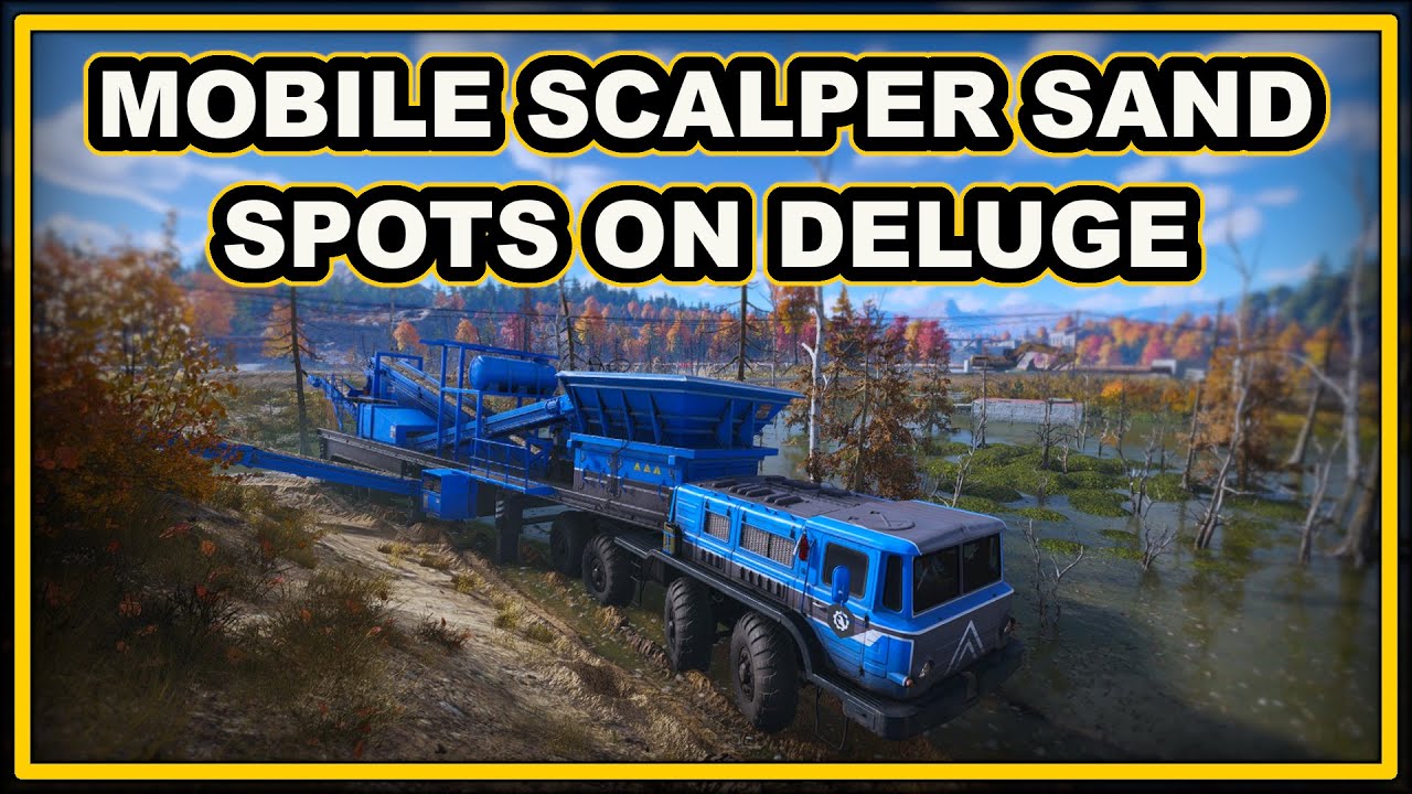 Mobile Scalper sand spots on Deluge