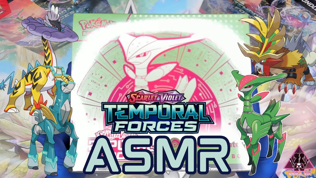 #ASMR | Pokémon Temporal Forces 🪬 Pokémon Center ETB [Whisper]