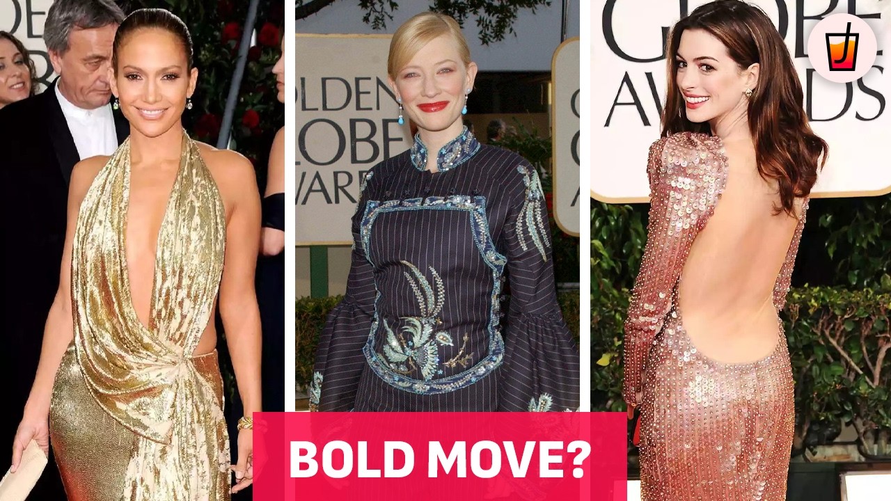 The RISKIEST Looks in Golden Globes History 🥤 Rumour Juice