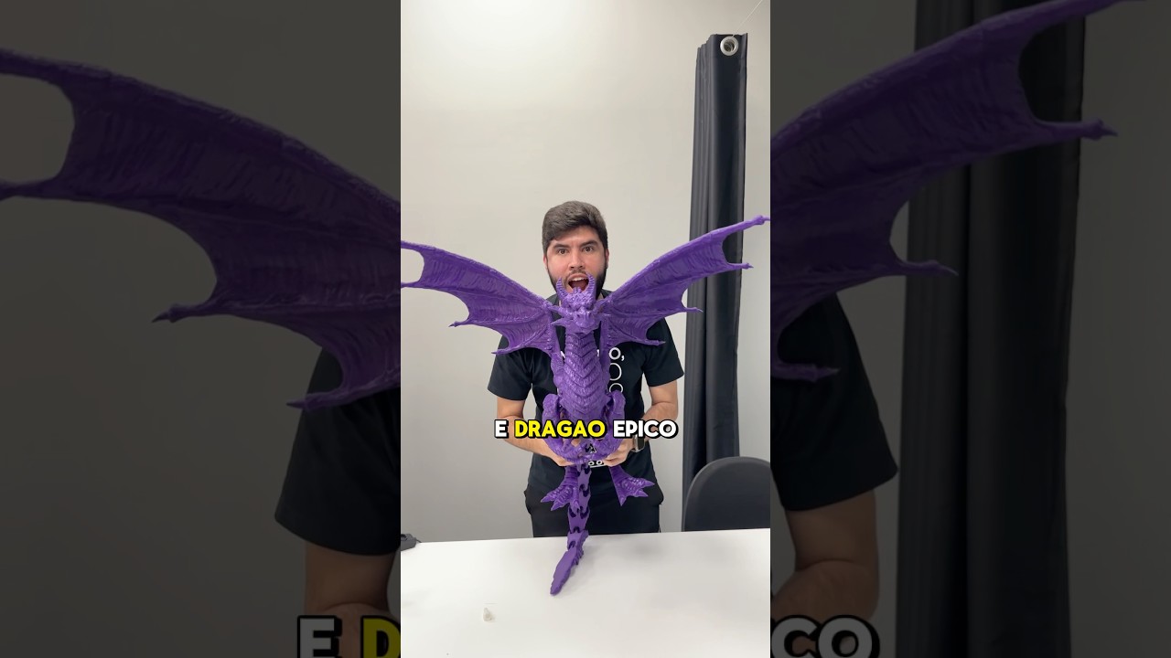 Giant dragon 3D printed on Creality CR-M4 #3dprinting #3dprinter
