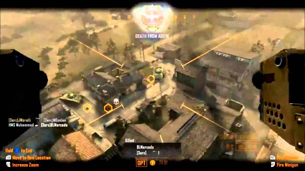 Black Ops 2: VTOL WARSHIP Scorestreak Gameplay