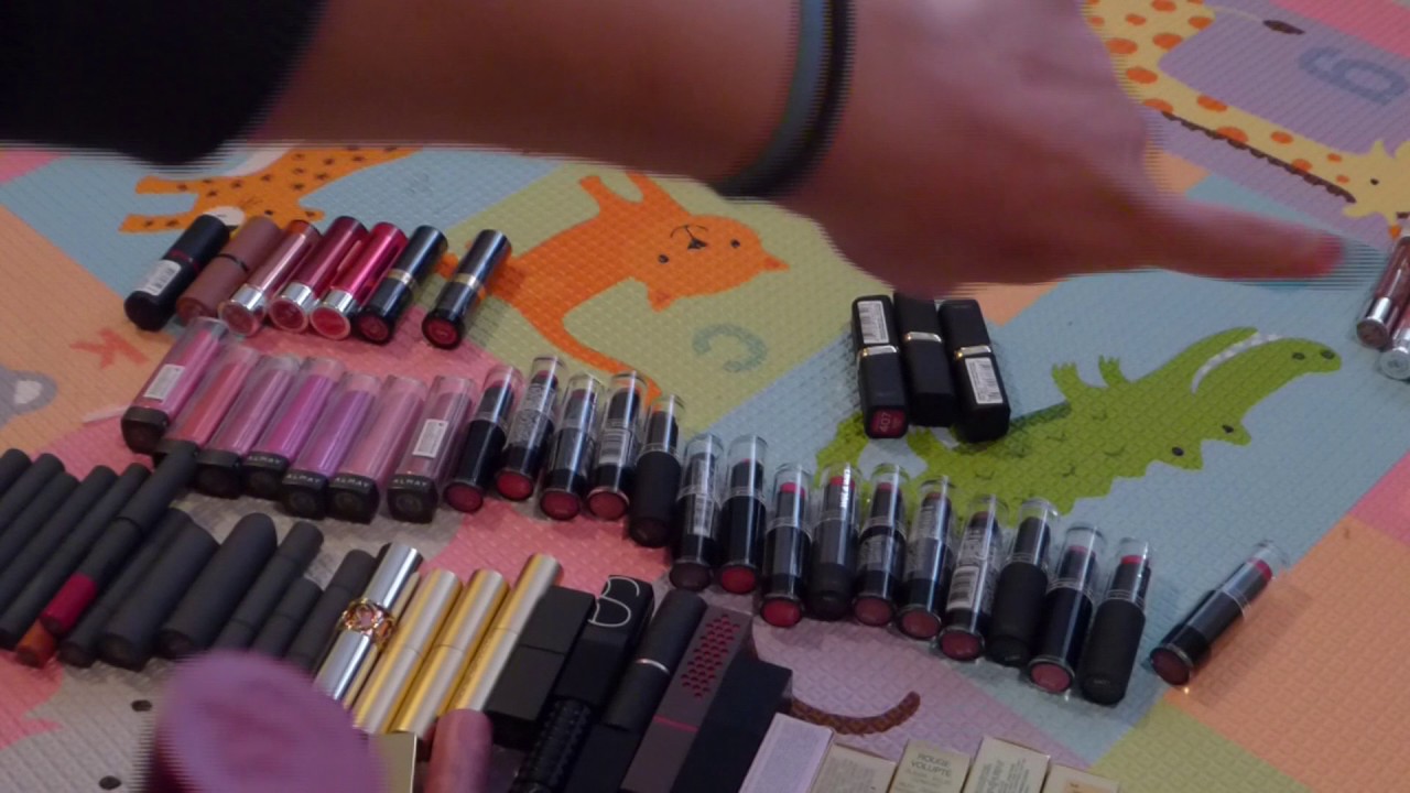 MAKEUP DECLUTTER: LIPSTICKS/JUMBO LIP PENCILS |iamgrape1119